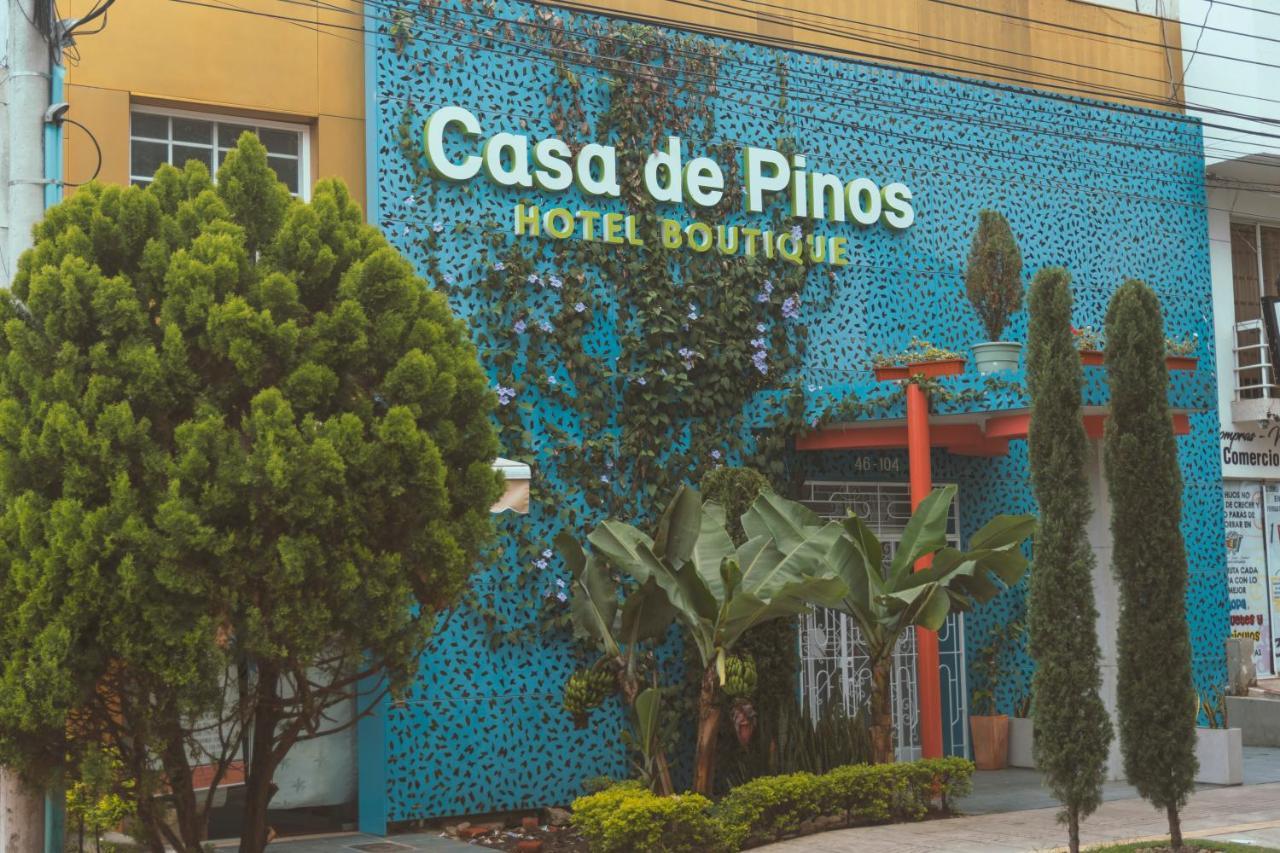 Casa De Pinos Hotel Boutique Bucaramanga Exteriör bild